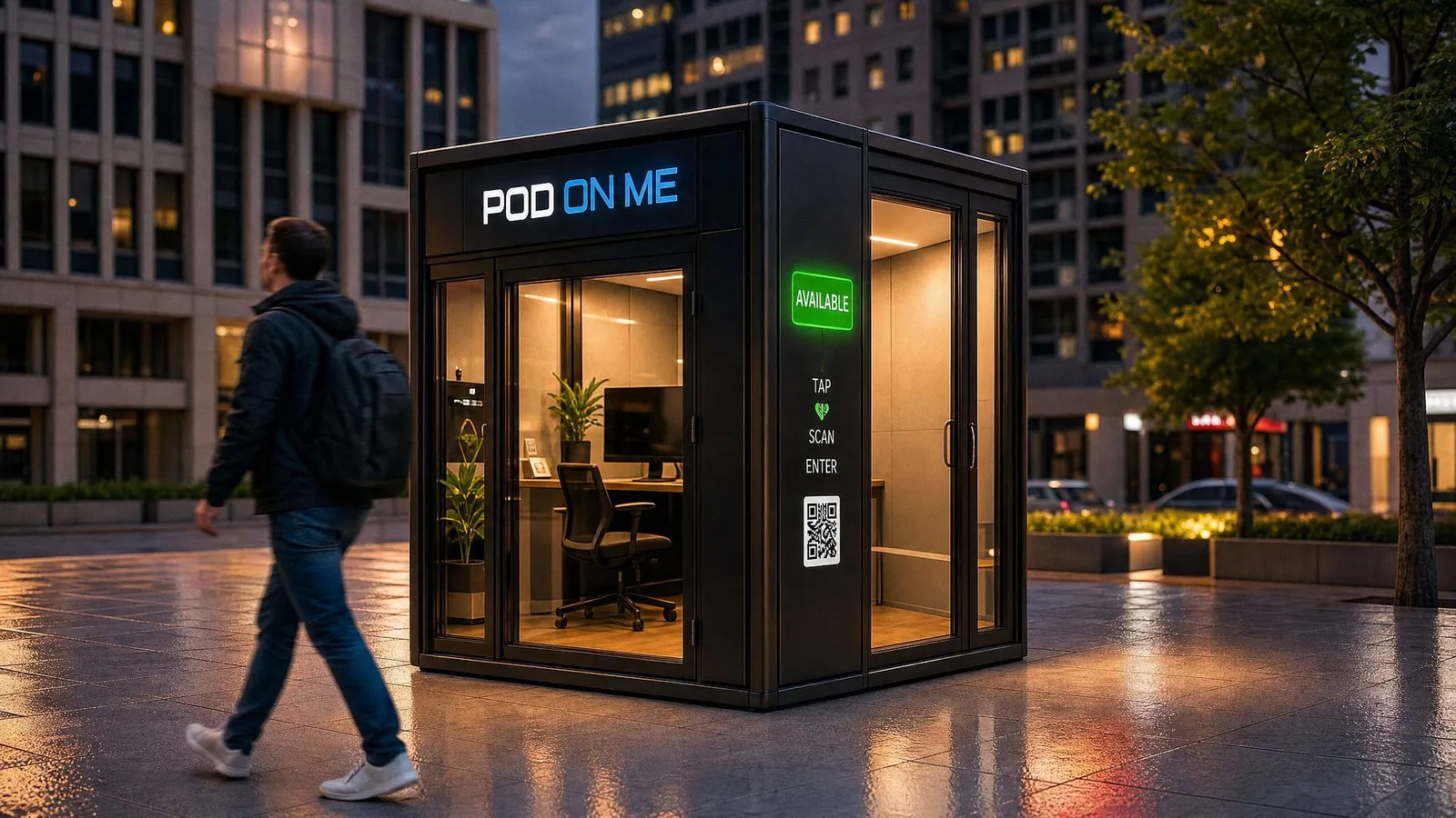POD ON ME pod showing AVAILABLE status