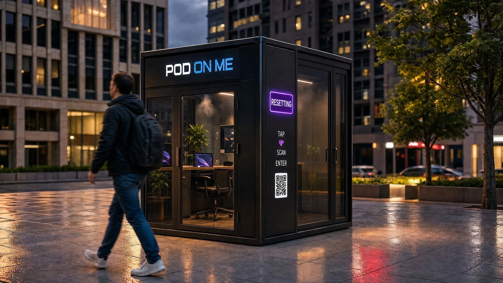 POD ON ME pod showing RESETTING status