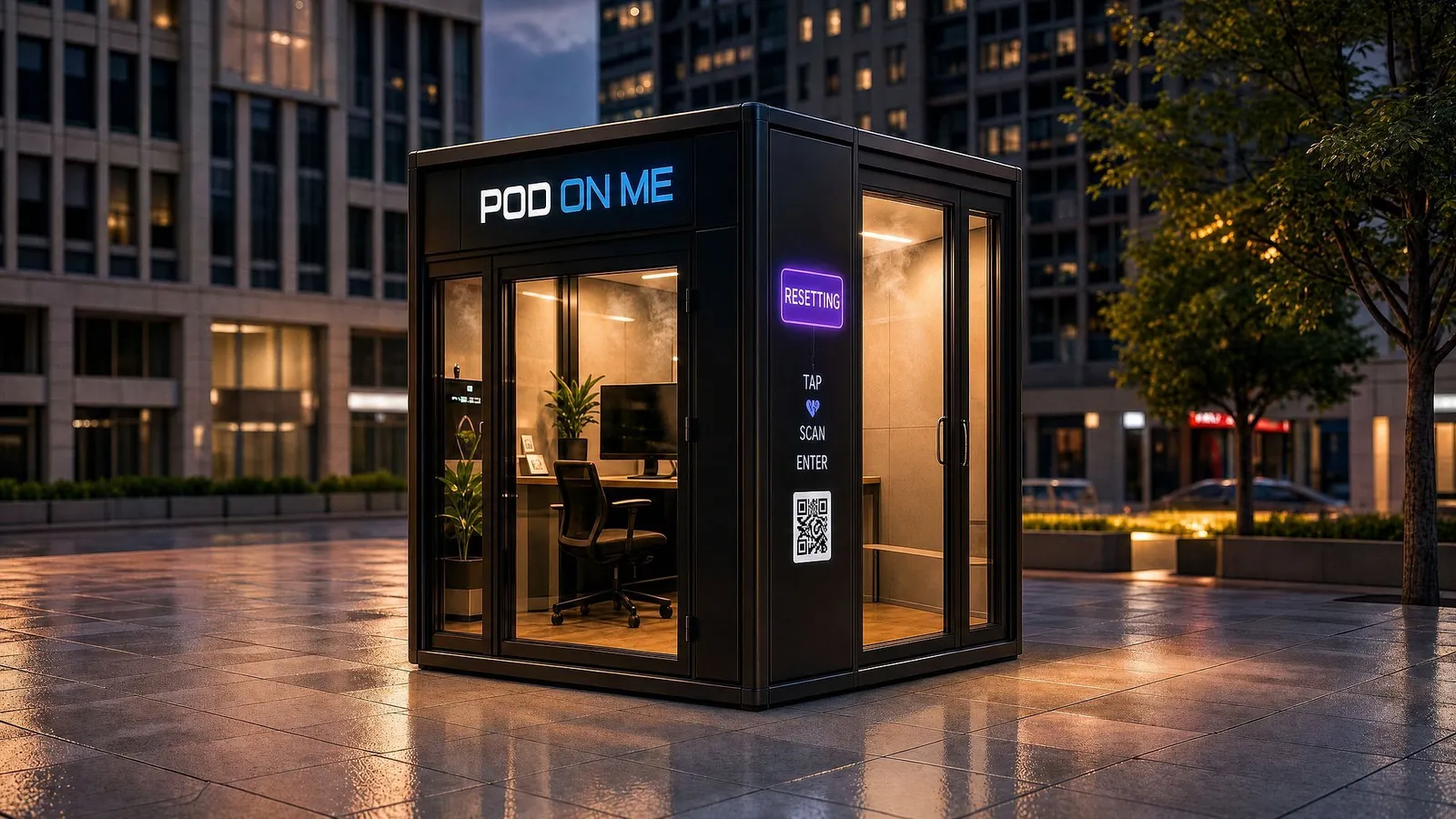 POD ON ME pod showing RESETTING status