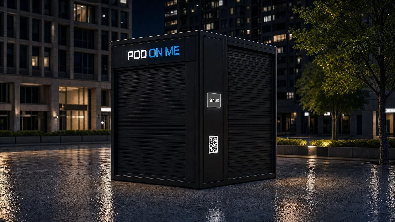 POD ON ME pod showing SEALED status